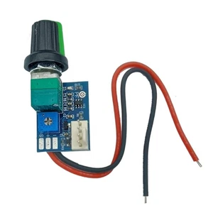 PWM Fan Speed Controller 12V Adjustable Metal Button Switch 4 Wire Fan Speed - Picture 1 of 8