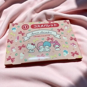 Paleta de Maquillaje Sanrio Hello Kitty Sombra de Ojos y Rubor Rosa Japón - Imagen 1 de 2