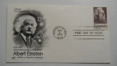 STAMPMART : USA 1979 ALBERT EINSTEIN 100th BIRTH ANNIVERSARY OFFICIAL FDC - Image 1 of 2
