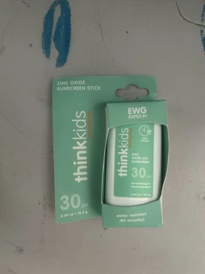 Thinkbaby ThinkKids Protector Solar Stick FPS 30,64 Onzas Resistente al Agua Exp 11/2025 Foto 1 de 4