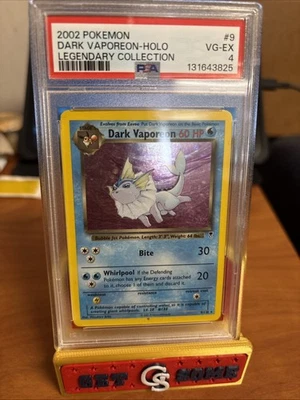Pokemon Dark Vaporeon 9/110 Legendary Collection Holo Pokemon Psa 4 - Image 1 of 2