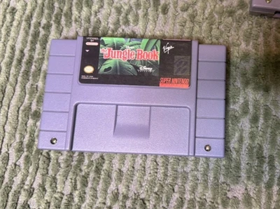 Disney's the Jungle Book Super Nintendo SNES Juego Original Probado Foto 1 de 4