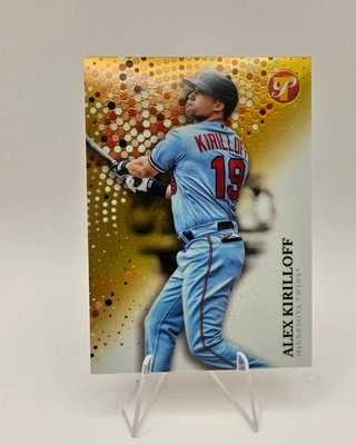 ALEX KIRILLOFF /50 2022 TOPPS PRISTINE GOLD REFRACTOR MINNESOTA TWINS #213 - Image 1 of 2