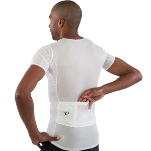 Pearl Izumi Cargo gravel endurance hot Jersey mesh Men's. White, M New NWT - Picture 1 of 2