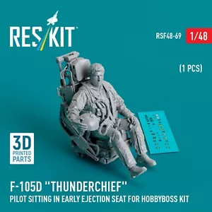 F-105D Thunderchief pilot in early ejection seat (for HobbyBoss) 1:48 RSF48-0069 - Picture 1 of 1