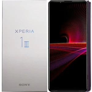 Sony Xperia 1 III 5G fioletowy 512GB + 12GB Dual-SIM Factory Unlocked GSM NOWY - Zdjęcie 1 z 1