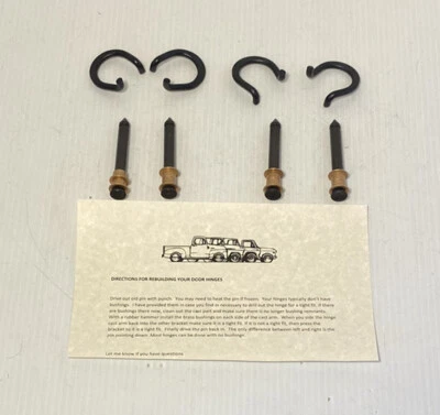 1947 1948 1949 1950 1951 1952 1953 1954 Chevy GMC Truck Door Hinge Kit Springs - Image 1 of 4