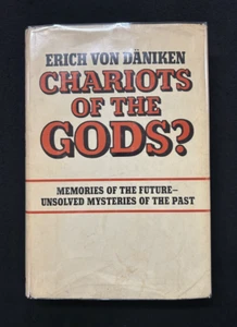 Erich von Däniken CHARIOTS OF THE GODS? 4th printing HCDJ - Imagen 1 de 5