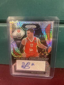 2023-24 Panini Prizm Euroliga Baloncesto Billy Baron Firmas Mojo 25/25 - Imagen 1 de 2