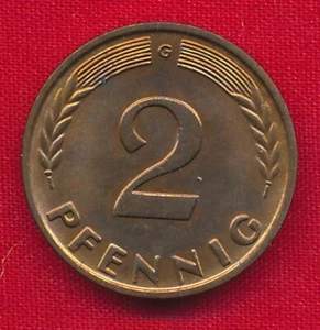 Germany - Federal Republic 1959G 2 PFENNIG (Bronze) - Picture 1 of 2