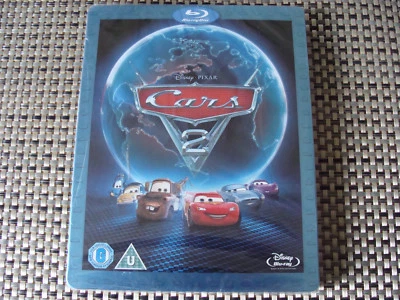Blu Steel 4 U: Cars 2 :Limited Edition Steelbook Disney Pixar Sealed Region Free - Image 1 of 2