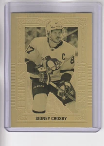 18/19 Tim Hortons Pittsburgh Penguins Sidney Crosby Gold Etchings card #GE-1 - Bild 1 von 2