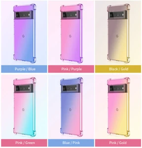 Shockproof Gradient Coque Cover Case for Google Pixel 8 Pro Pixel 7 Pro Pixel 6 - Photo 1 sur 13