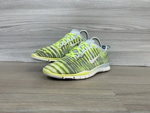 Nike Free 5.0 TR Fit Turnschuhe Größe 5,5 Laufschuhe Turnschuhe Grün Schwarz Weiß - Bild 1 von 10
