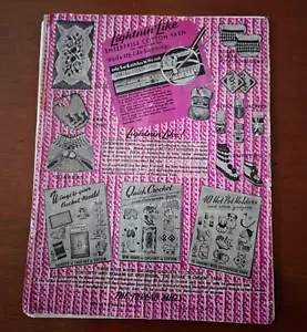 Lightnin’ Like Designs zum Häkeln, #9308, Enterprise Cotton, 1950er Jahre. Kostenloser Versand! - Bild 1 von 2