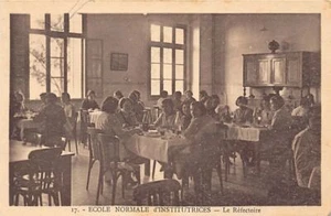 Tunisie - TUNIS - Ecole normale d'institutrices - Le réfectoire - Ed. A. Perrin - Imagen 1 de 2