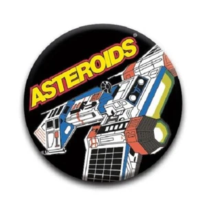 1,25" Pinback Atari - Asteroiden (Pins ca. 32mm) - Bild 1 von 2