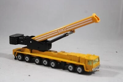 Coche grúa Siku 1623 "Mega elevador" naranja fundido a presión - amarillo - FALTA BRAZO INTERIOR Foto 1 de 4