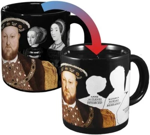 Taza cambiadora de calor Henry VIII Disappearing Wives - Imagen 1 de 7