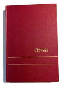 “Living With Flowers” 1955 12 Months | Custom Hard-Bound | VERY FINE CONDITION - Picture 1 of 11