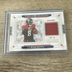 2021 Chronicles Kyle Pitts Timeless Treasures Rookie Jersey RC #’D /399 Falcons - Picture 1 of 2