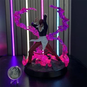 Juego de Lucha 97 Boxeo Emperador Iori Yagami Muñeca Modelo Estático Puede Iluminar Juguetes - Imagen 1 de 4