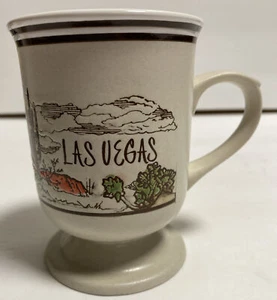 Las Vegas Nevada Wüste Kaktus Szene Sockel Souvenir Geschenk Kaffee Tee Tasse - Bild 1 von 7