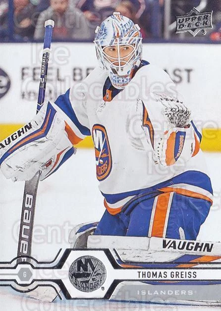 2019-20 Upper Deck #349 Thomas Greiss - Image 1 of 1