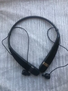 BLACK LG HBS-760 TONE music Wireless stereo Bluetooth headset In-Ear Headphones - Picture 1 of 4
