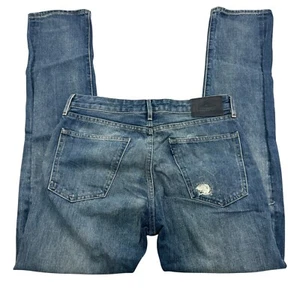 Levi's Made & Crafted Jeans Mens 31 x 32 Blue Selvedge Distressed Tack Slim - Picture 1 of 14
