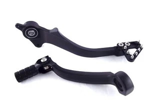 Palanca de freno + palanca de cambios adecuada para KTM 690 SMCR Husqvarna 701 GasGas 700 SM ES - Imagen 1 de 8