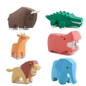 3D Puzle Rompecabezas Halftoys Coleccionable Magnético Animales Juguete + - Imagen 1 de 72
