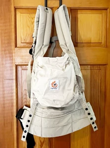 Ergobaby Adjustable Baby Carrier Tan Travel Outdoor Sling NO INFANT INSERT - Picture 1 of 8