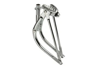 Bent Bicycle Springer Fork Chrome for 12" Cruiser Lowrider Bikes - Picture 1 of 1