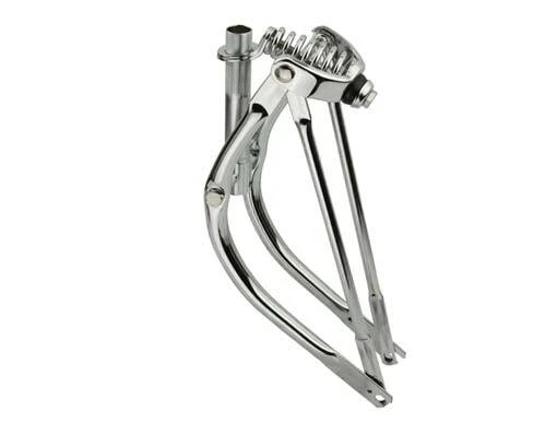 Bent Bicycle Springer Fork Chrome for 12" Cruiser Lowrider Bikes - Image 1 of 1