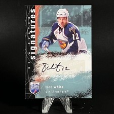 Todd White 2007-08 Upper Deck Be a Player Signatures #S-TW Auto Thrashers LOOK!!