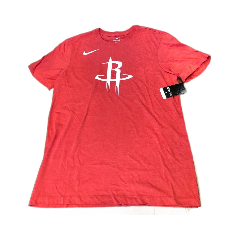 Houston Rockets Nike Tri-Blend Logo Size Large T-Shirt