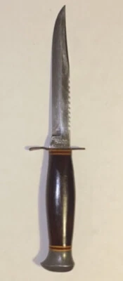 SOLINGEN VINTAGE HUNTING KNIVE K.RITTER ROSTEREI, NICE 5” BLADE AND 4” HANDLE - Image 1 of 4