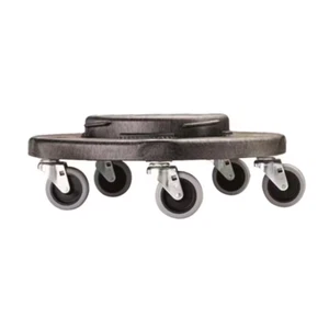 Trash Can Dolly For Heavy Brute Container Up To 350 Lbs. 3 Inch Swivel Casters - Picture 1 of 12