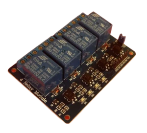 5V 4-Channel Relay Module for Arduino PIC ARM DSP AVR Electronic  - Picture 1 of 2