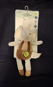 Dreamgro Elephant Baby Lullaby Travel Soother Toy Plays Music 15” - Picture 1 of 4