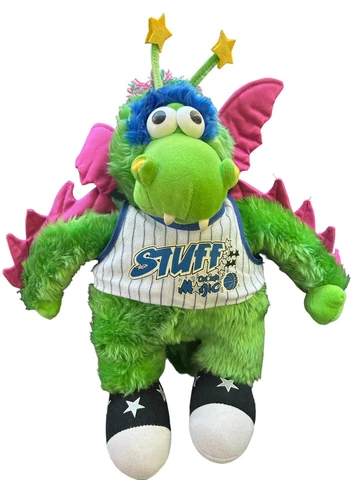 Orlando Magic Mascot Plush The Magic Dragon 18" Stuffed Animal Basketball VTG Cover