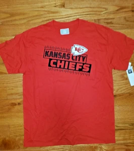 Kansas City Chiefs rotes Shirt Größe L LARGE NFL TEAM APPAREL neu mit Etikett Herren Damen - Bild 1 von 6