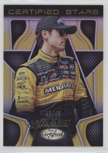 2018 Certified Certified Stars Gold /49 Ryan Blaney #CS9