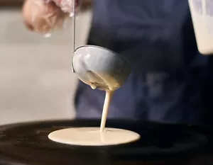 Strapazierfähige Hakenpfanne 250ml Edelstahl Kochen Servierlöffel Suppe Sauce - Bild 1 von 5