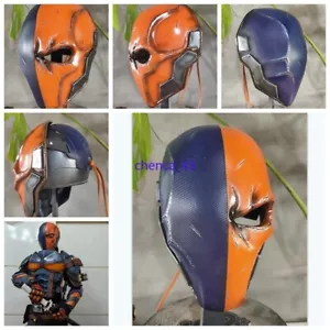 1PC Deathstroke Mask Slade Wilson Justice League Cosplay Helmet Terminator Props - Picture 1 of 9