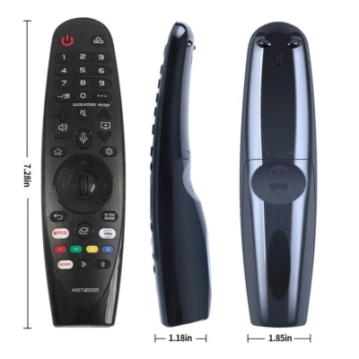 Reemplazo de control remoto Smart TV para LG Magic Remote AN-MR18BA AN-MR19BA - Imagen 1 de 4