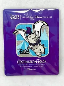 Disney Destination D23 Event: Dumbo The Flying Elephant Patch NEW - Picture 1 of 2