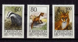 105790/ Liechtenstein 1993 – Mi 1066-1068 – Tiere – postfrisch - Picture 1 of 1