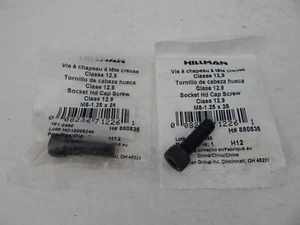 2x Hillman Socket Head Cap Screw with Washer M8-1.25 x 25 New - Picture 1 of 5
